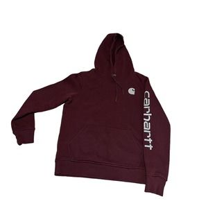 Women’s Burgundy Carhartt Hoodie